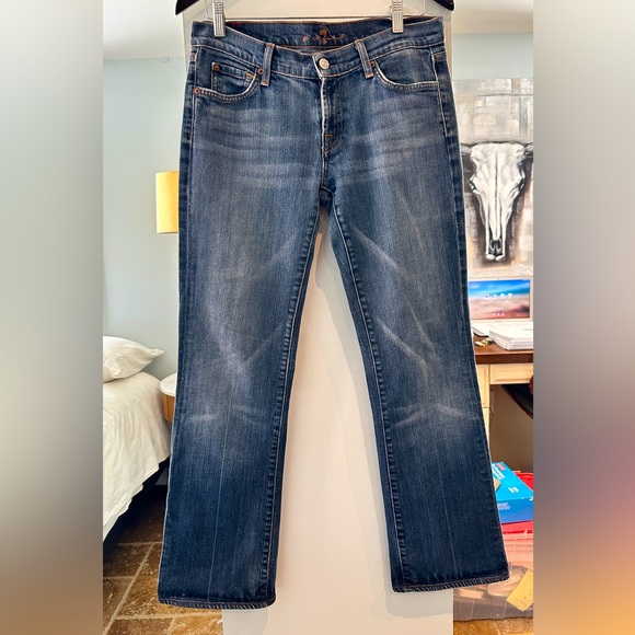 7 for All Mankind - bootcut hemmed 29” inseam - Picture 1 of 6